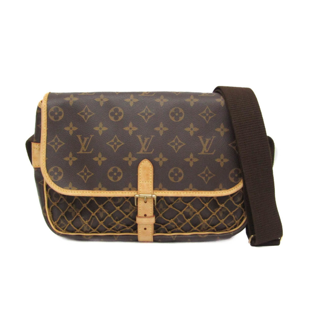 LOUIS VUITTON Brown Monogram Shoulder Bag